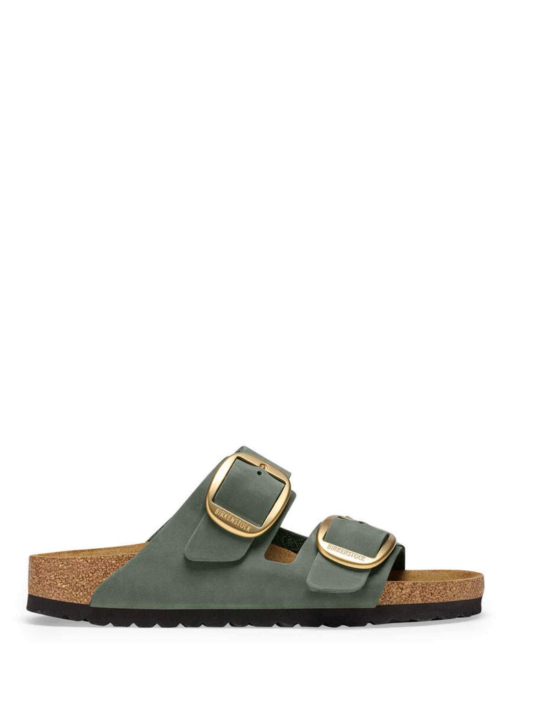 Birkenstock Arizona Big Buckle Sandal in Thyme Oiled Leather