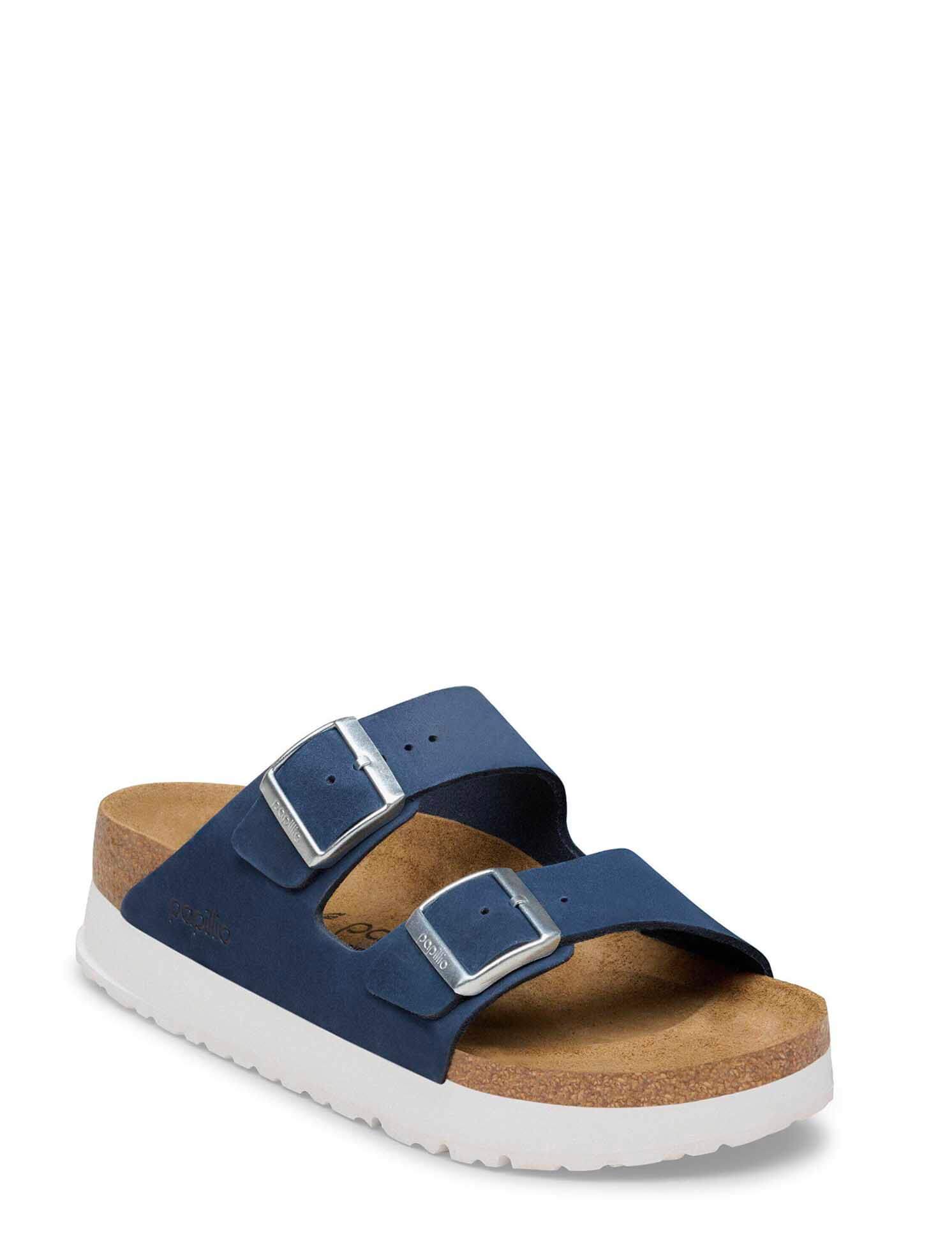 Birkenstock Arizona Flex Platform Nubuck Sandal