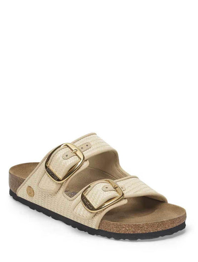  Birkenstock Arizona Big Buckle Raffia Sandal