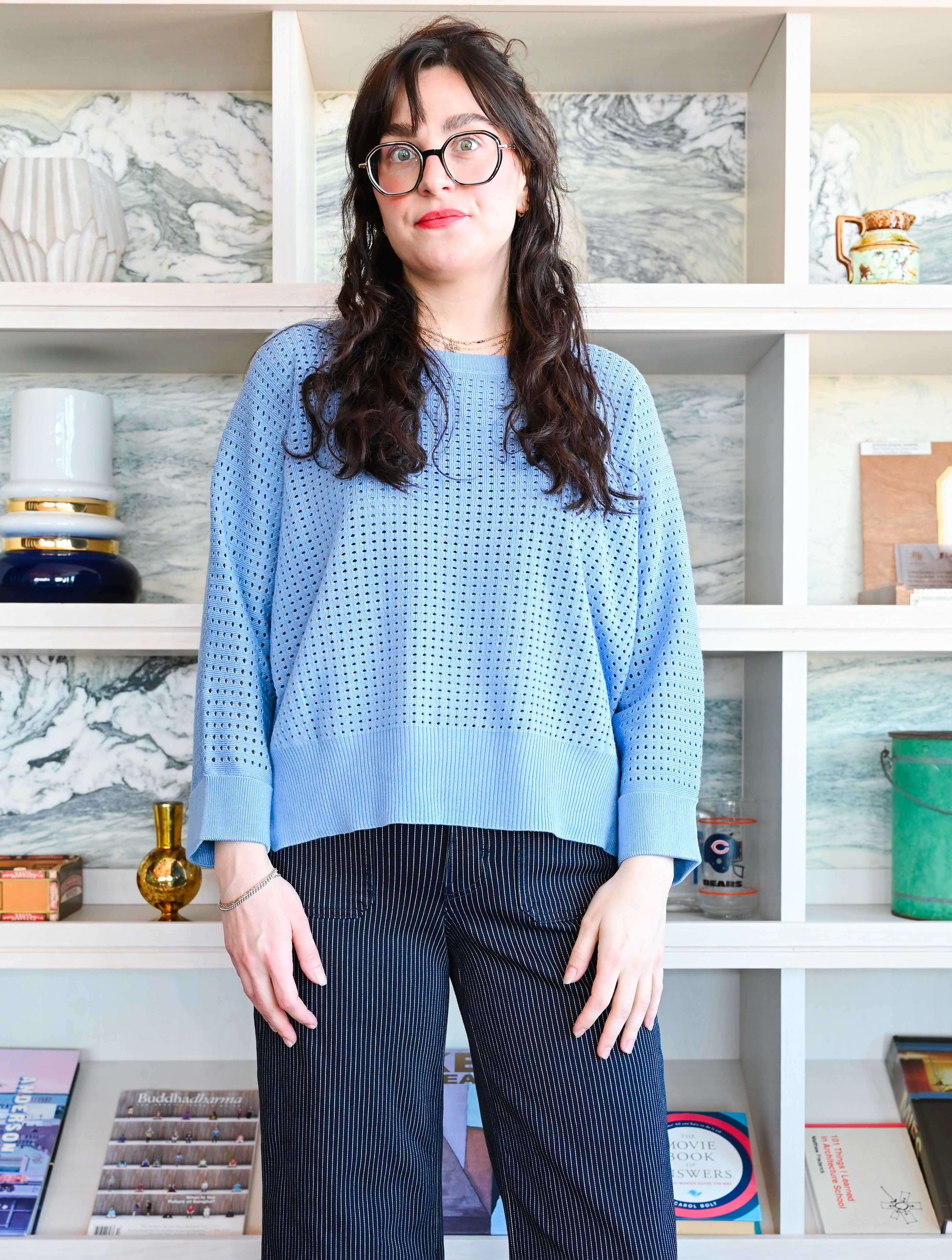 3/4 Sleeve Lightweight Pullover