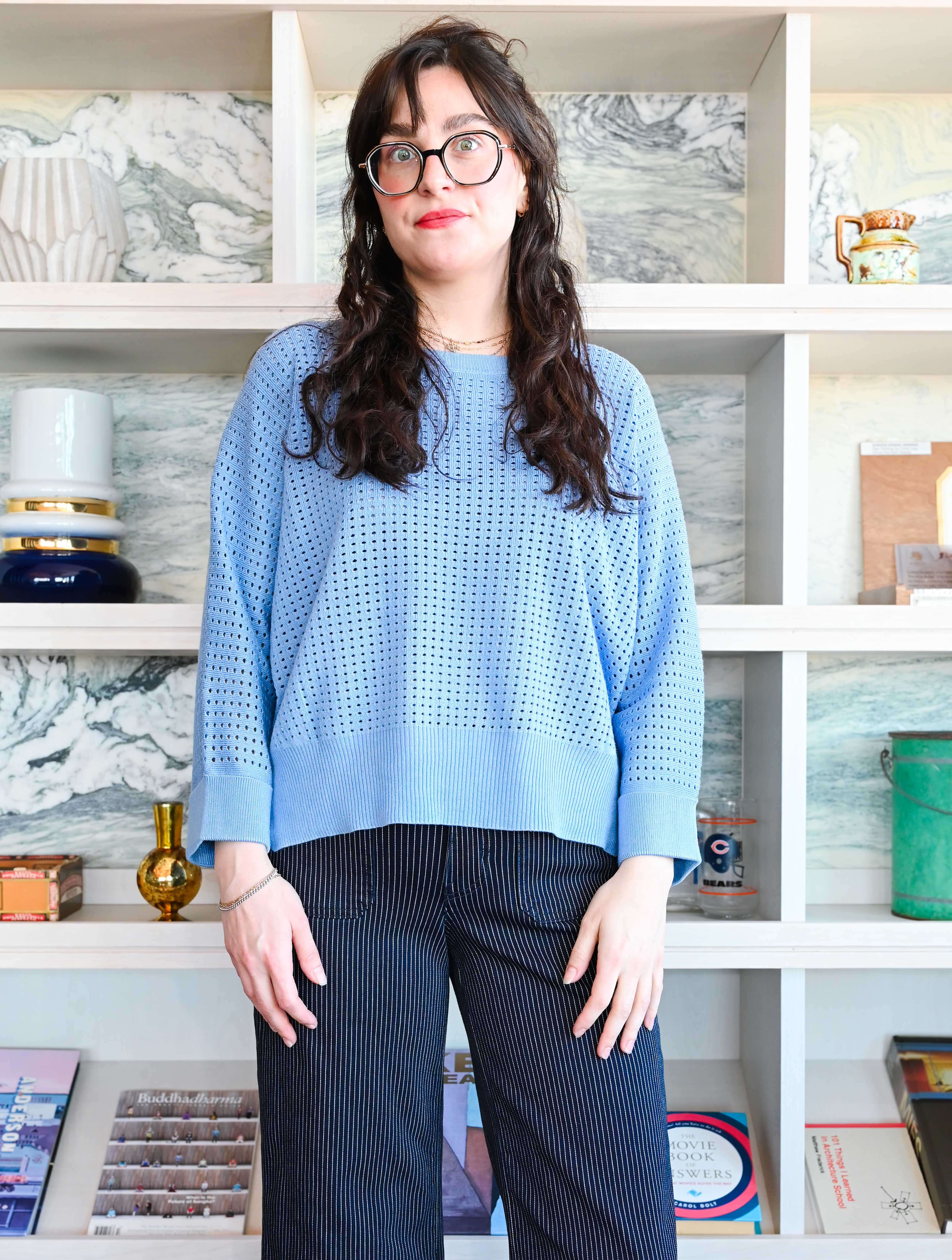 3/4 Sleeve Lightweight Pullover