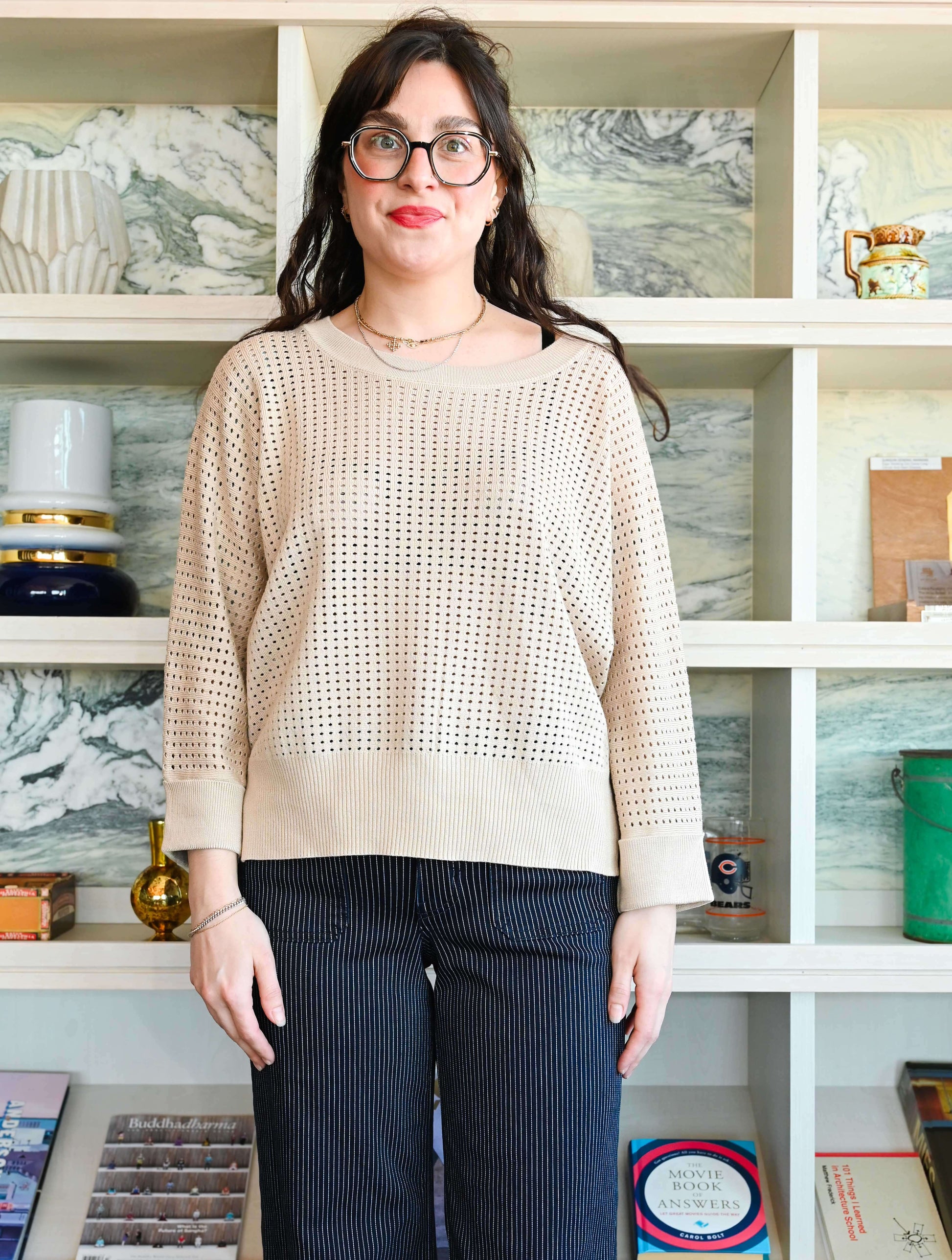 3/4 Sleeve Lightweight Pullover