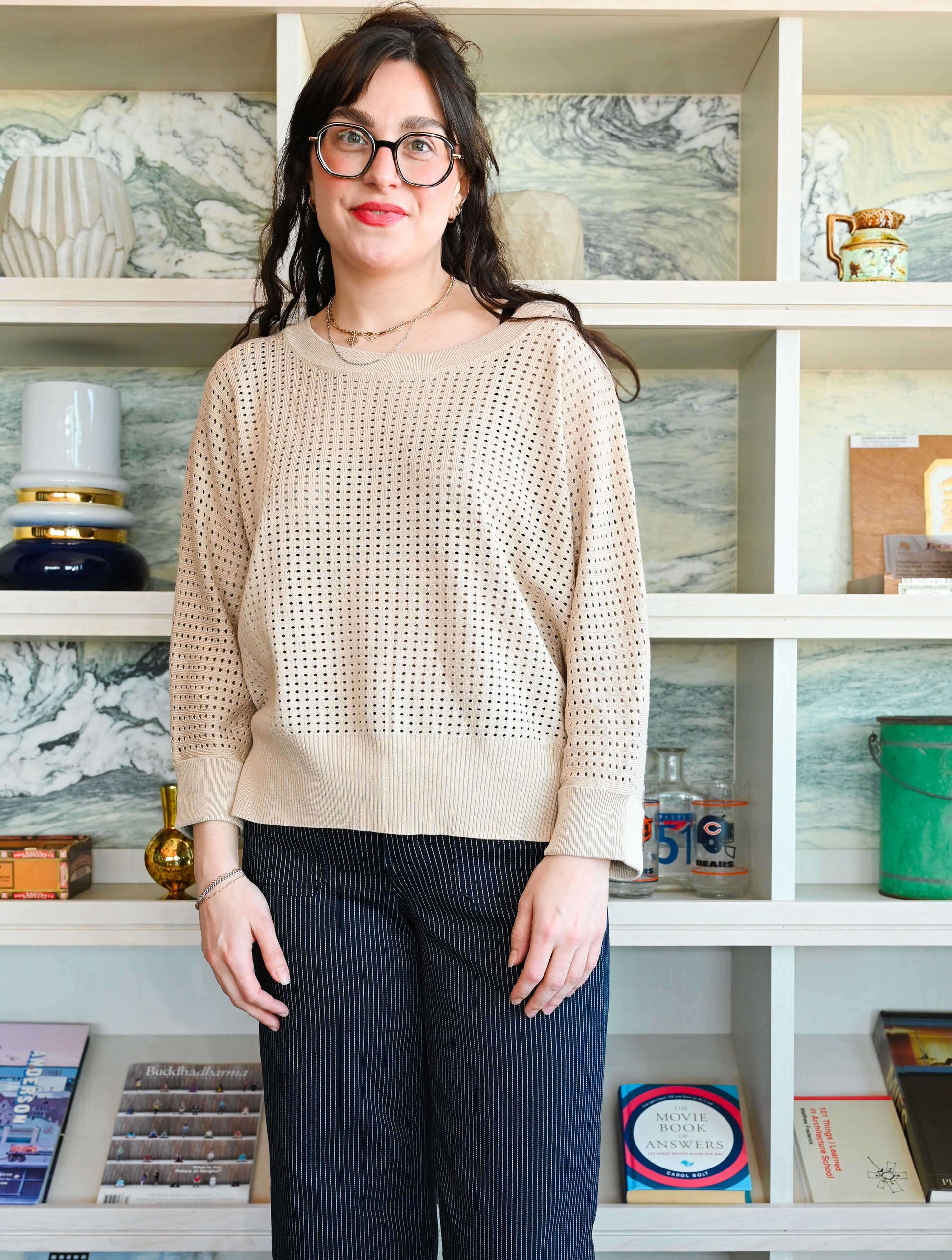 3/4 Sleeve Lightweight Pullover