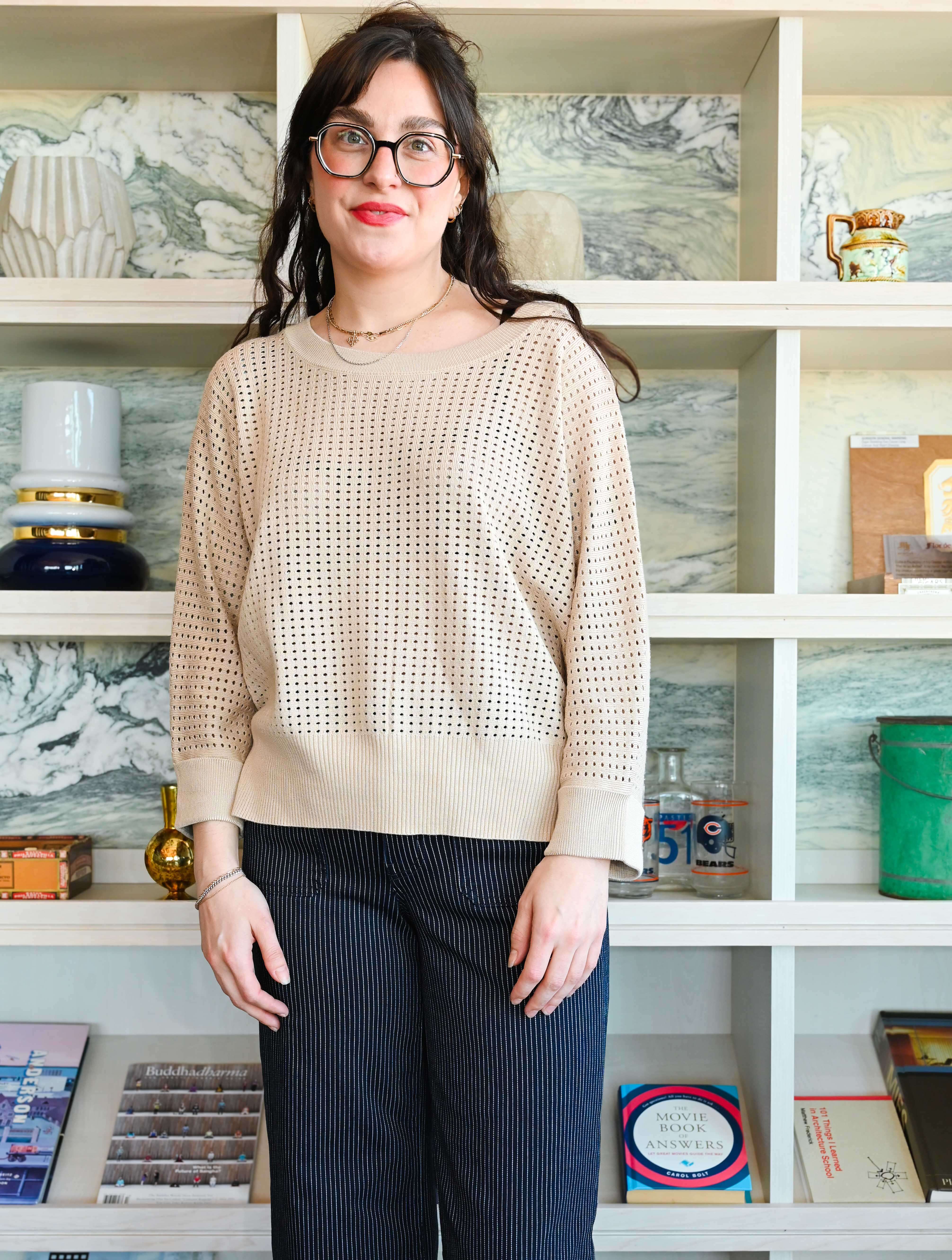 3/4 Sleeve Lightweight Pullover