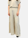 Striped Flowy Tier Pant