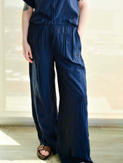 Palm Tree Eyelet Pants