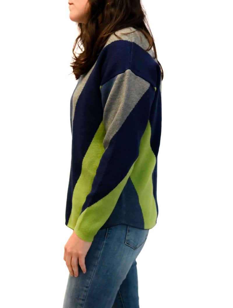 Abstract Crewneck Sweater