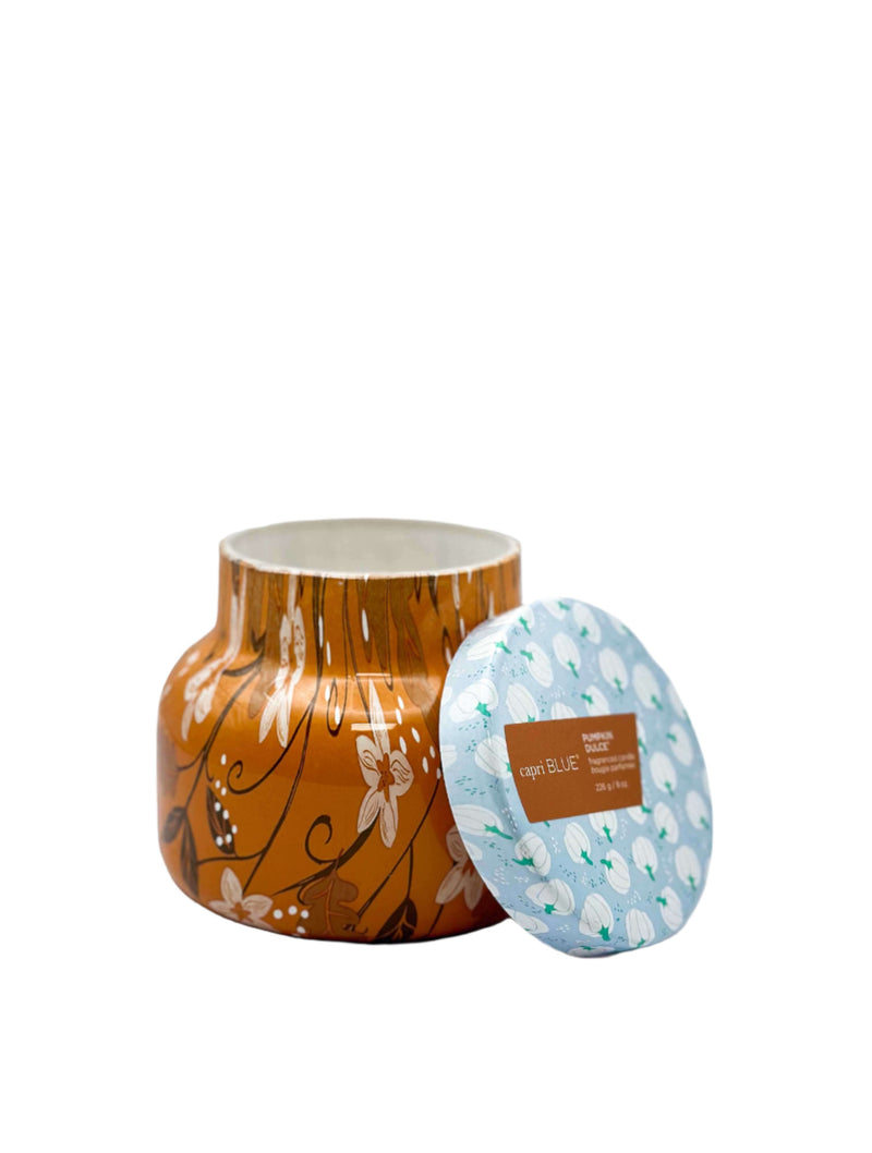 Capri Blue Petite Pattern Play Jar Candle in Pumpkin Dolce