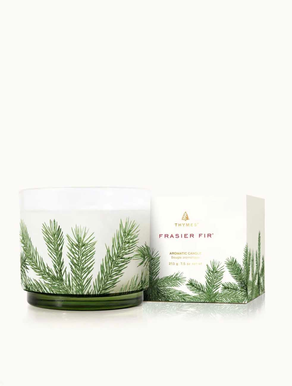 Thymes Frasier Fir Small Pine Needle Luminary Candle