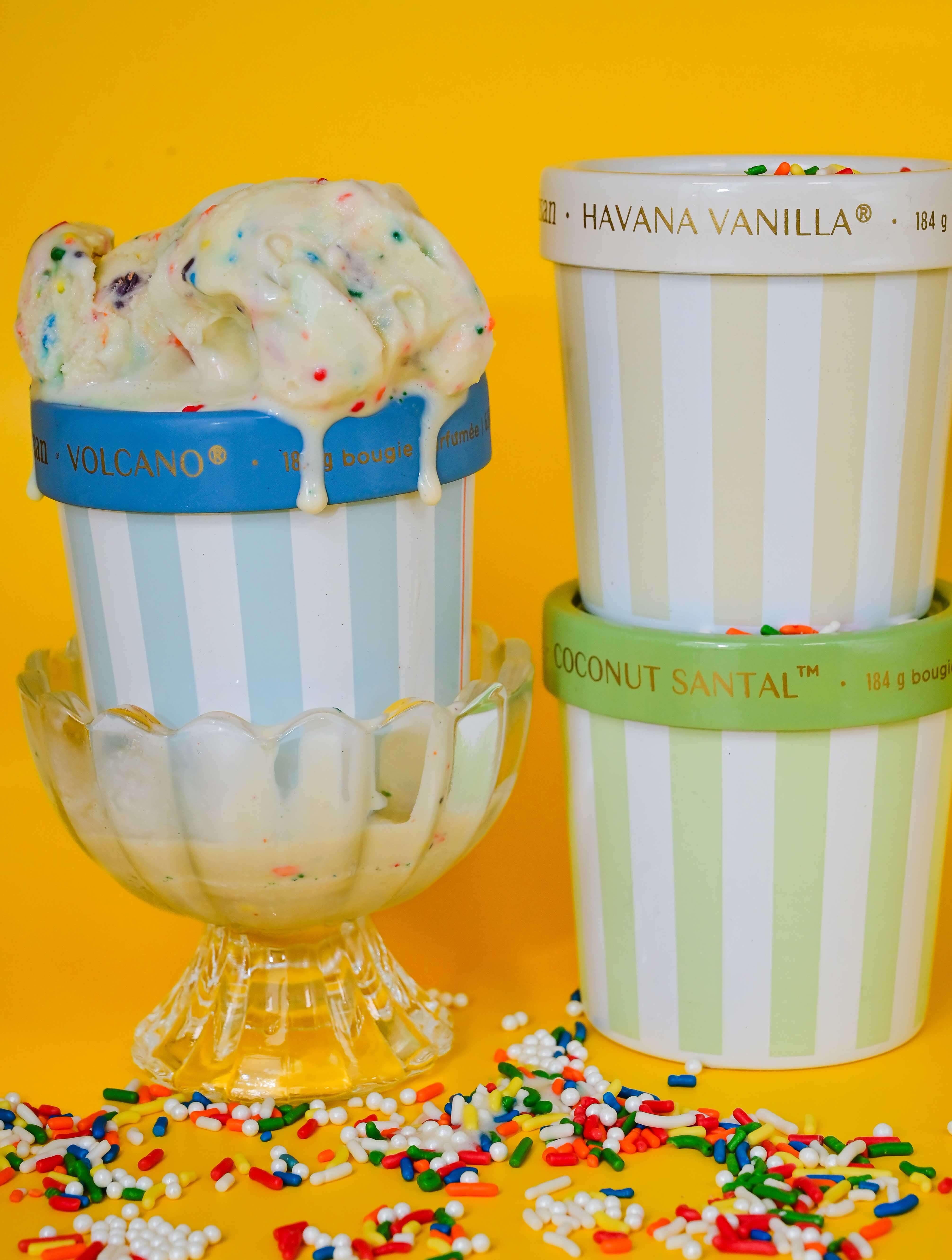 Capri Blue Artisan Caffe Capri 6.5 oz Gelato Cup Coconut Santal Candle