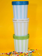Capri Blue Artisan Caffe Capri 6.5 oz Gelato Cup Havana Vanilla Candle