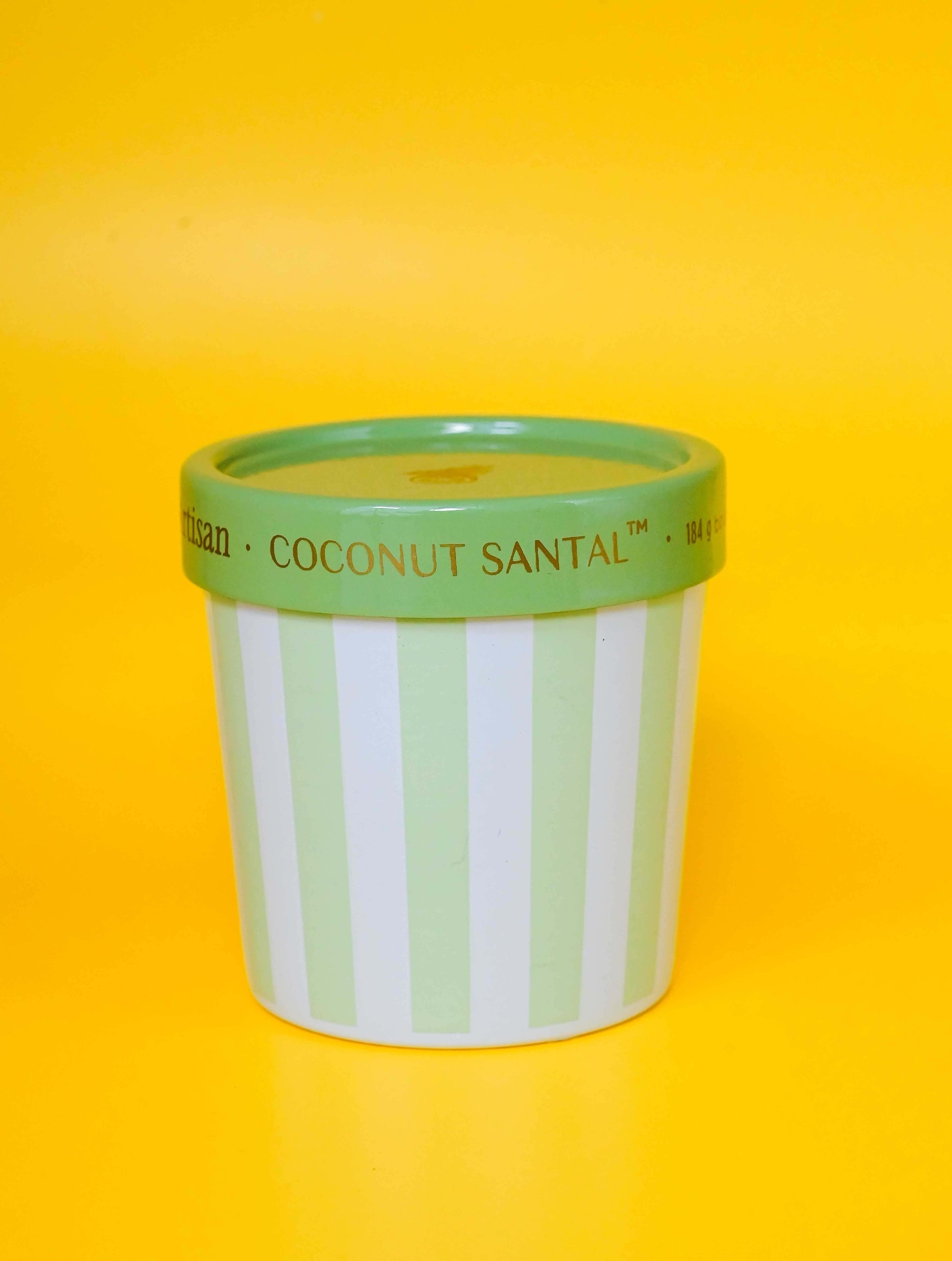 Capri Blue Artisan Caffe Capri 6.5 oz Gelato Cup Coconut Santal Candle