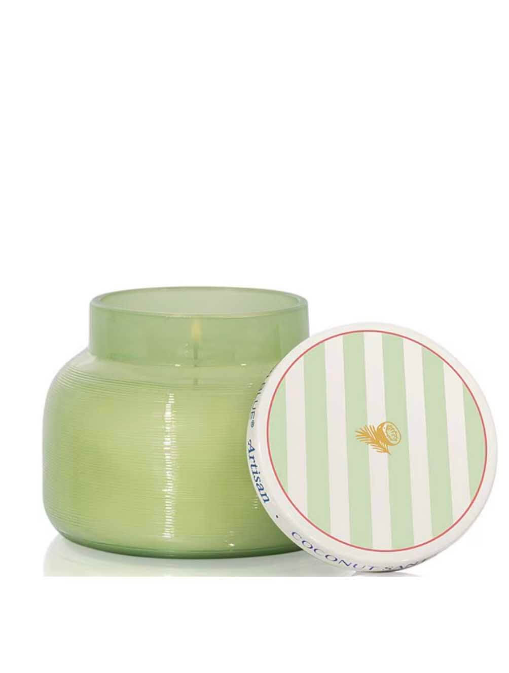Capri Blue Artisan Caffe Capri 8 oz Petite Coconut Santal Candle