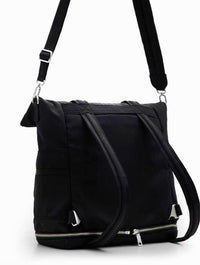 Desigual Multi-Position Backpack in Black