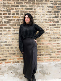 Sweater Dress in Black