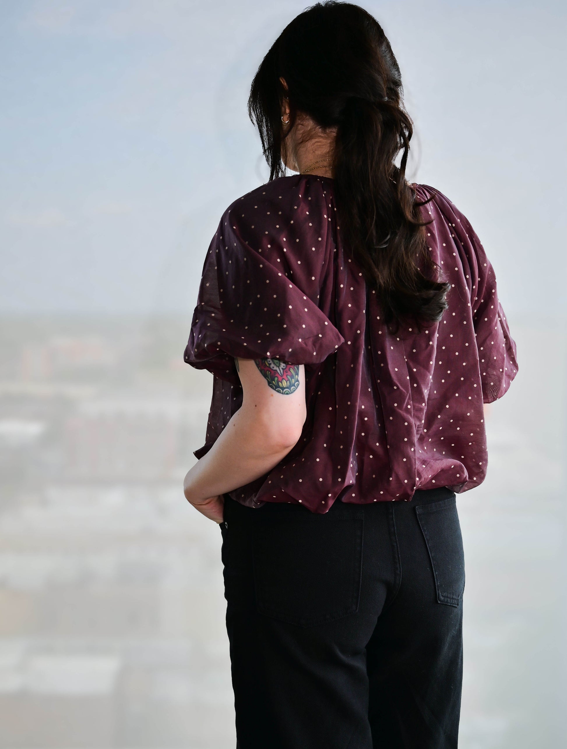 Polka Dot Blouse