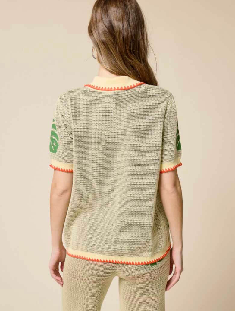 Palm Atelier Sweater Top
