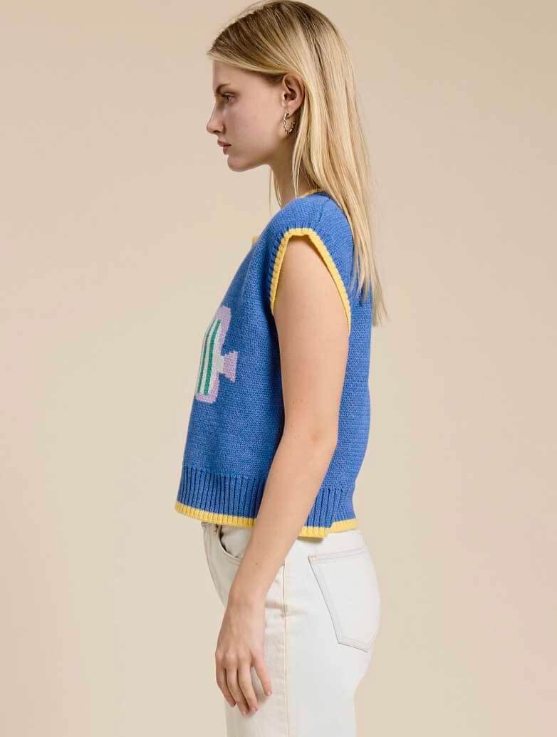 Kissy Fishies Short Sleeve Sweater