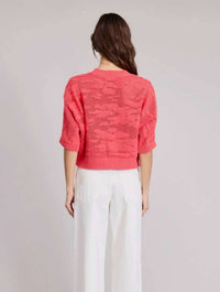 Open Knitting Sweater Top