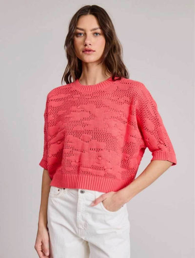 Open Knitting Sweater Top
