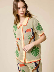 Palm Atelier Sweater Top