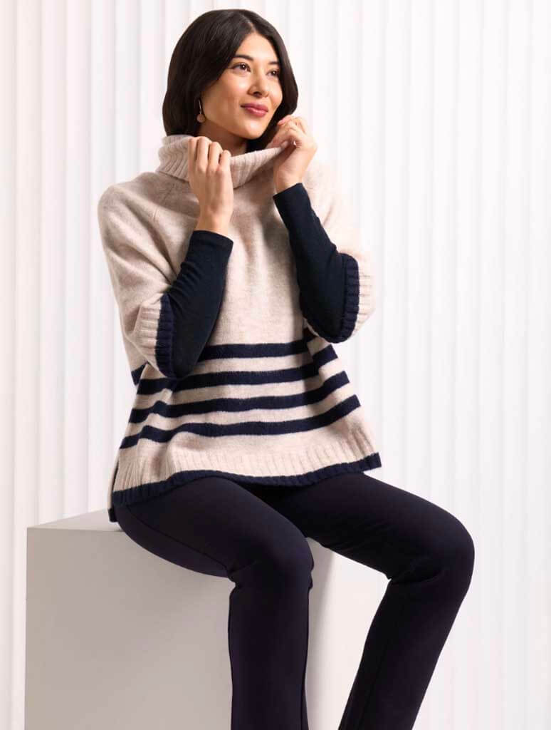 Plus One Popover Sweater