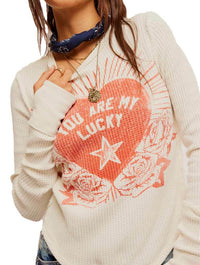 Free People Lucky Locket Tee