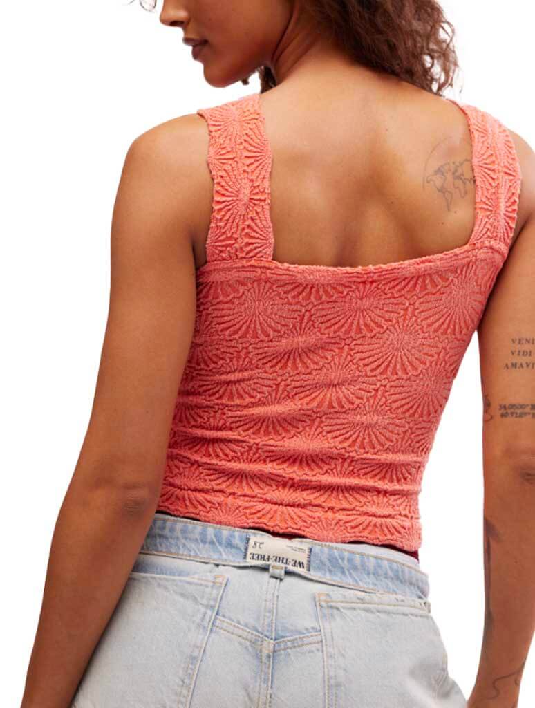 Free People Love Letter Cami in Emberglow
