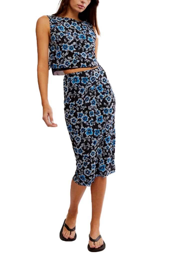 Free People Mona Skirt Set