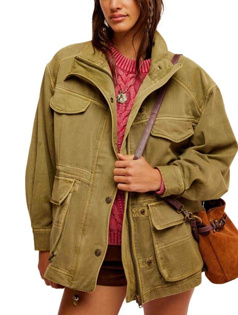 Free People Arya Utility Jacket