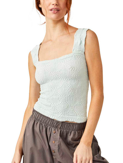 Free People Love Letter Cami in Icy Morn