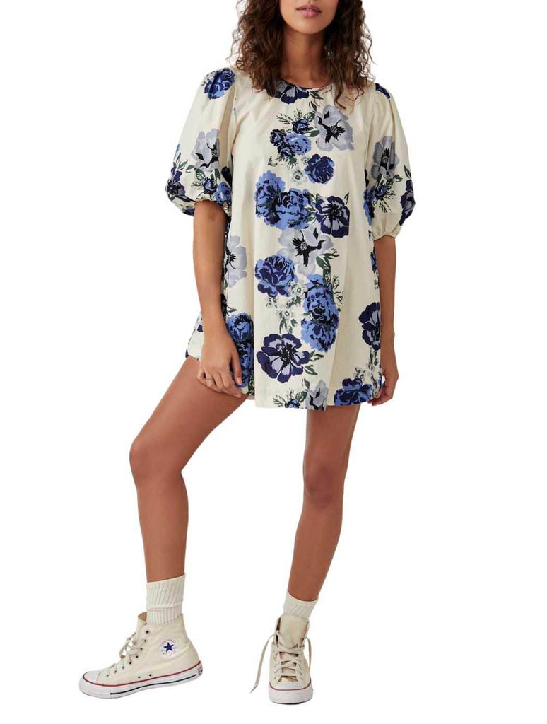 Free People Maye Poplin Tunic in Vintage Combo