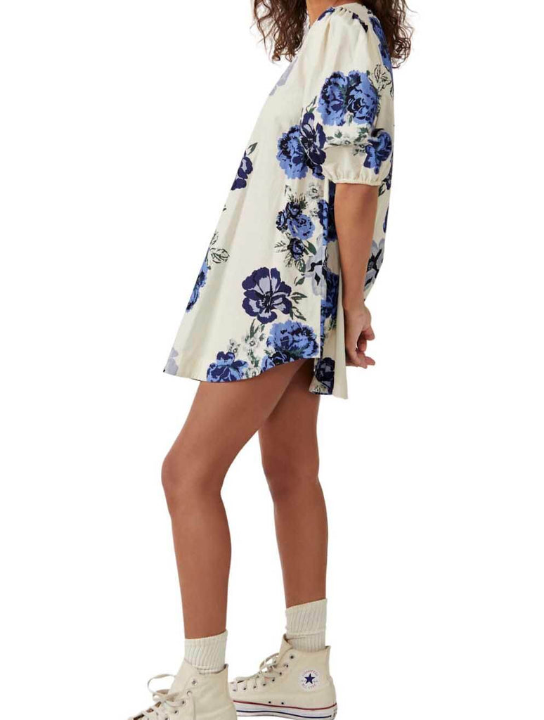 Free People Maye Poplin Tunic in Vintage Combo