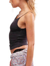 Free People Anywhere Anytime Tank in Black