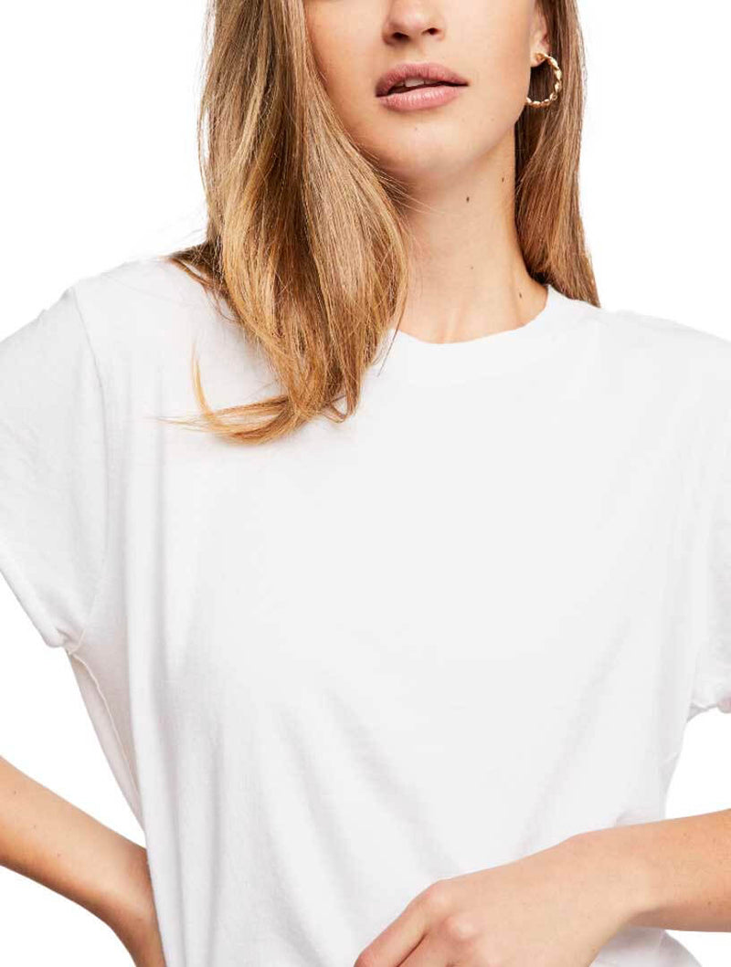 Free People The Perfect Tee in White