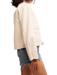 Free People Blair Vegan Suede Jacket (Final Sale)