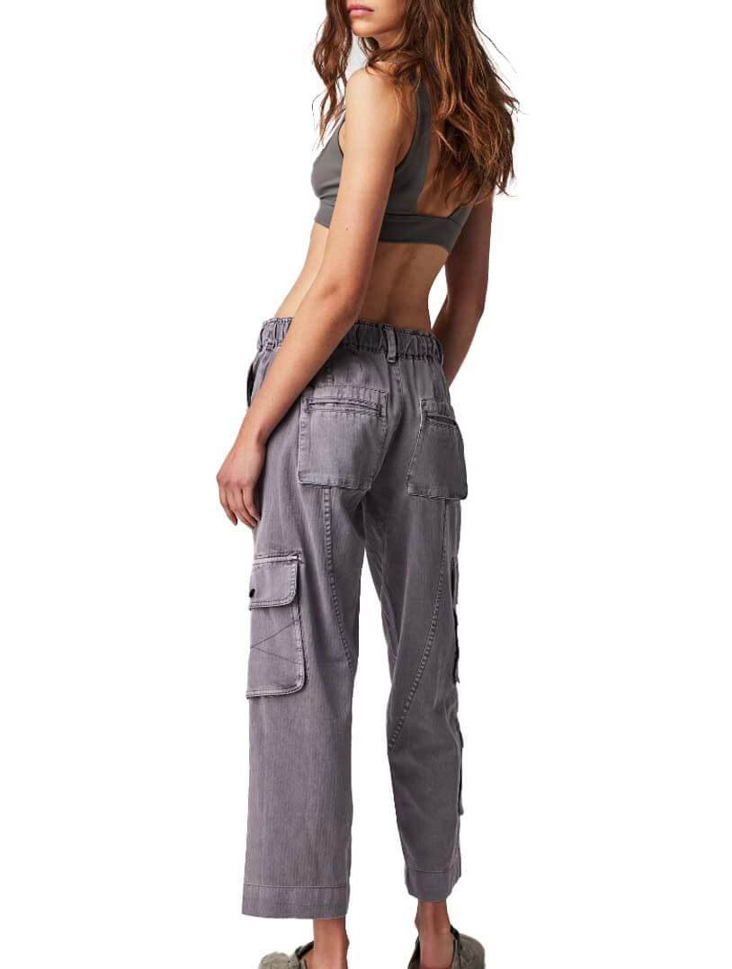 Free People Tahiti Cargo Pant in Ashblown (Final Sale