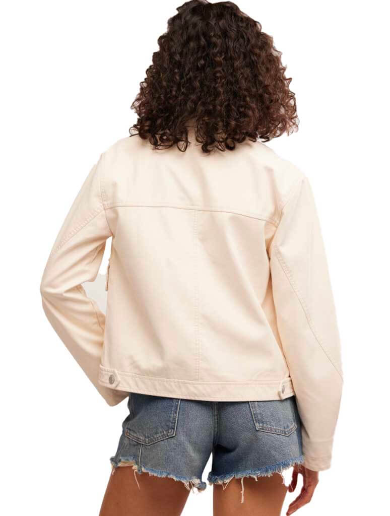 Free People Blair Vegan Suede Jacket (Final Sale)