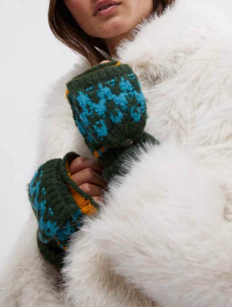 Free People First Frost Fairisle Gloves