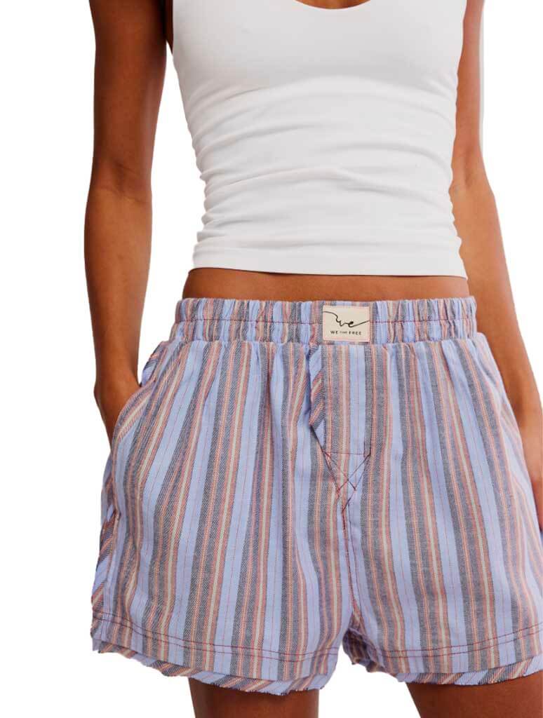 Free People Day To Day Flannel Boxer