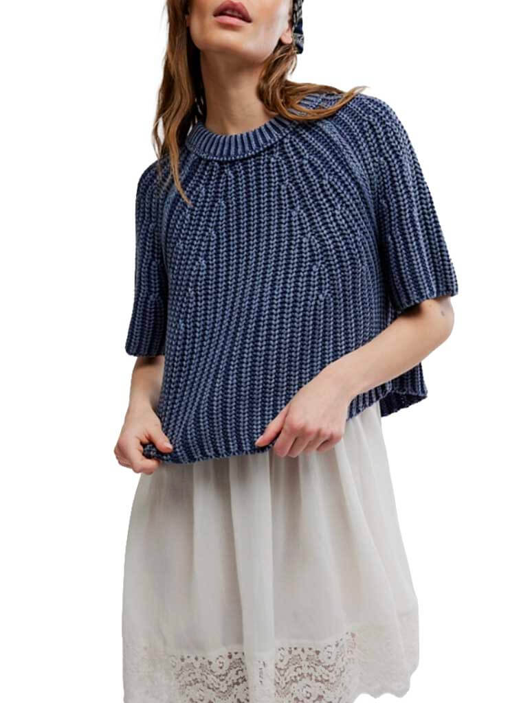 Free People Amy Sweater Tee