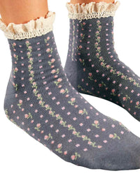 Free People Rosebud Waffle Knit Ankle Sock