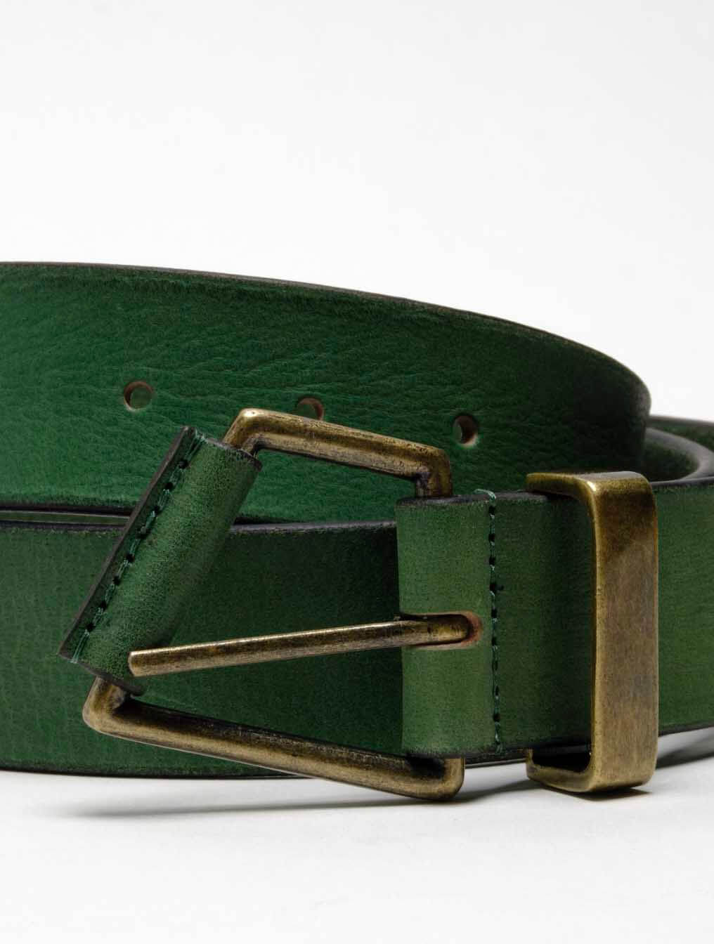 Free People WTF Getty Leather Belt in Harbour Green – JAYNE Boutique