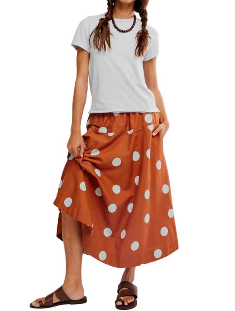 Free People Betty Dropwaist Skirt