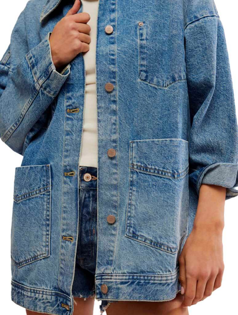 Free People Avery Denim Jacket