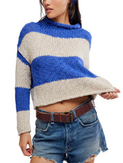 Free People Opal Rugby Stripe Sweater