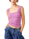 Free People Love Letter Cami in Radiant Orchid
