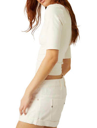 Free People Autumn Sun Top in Ivory