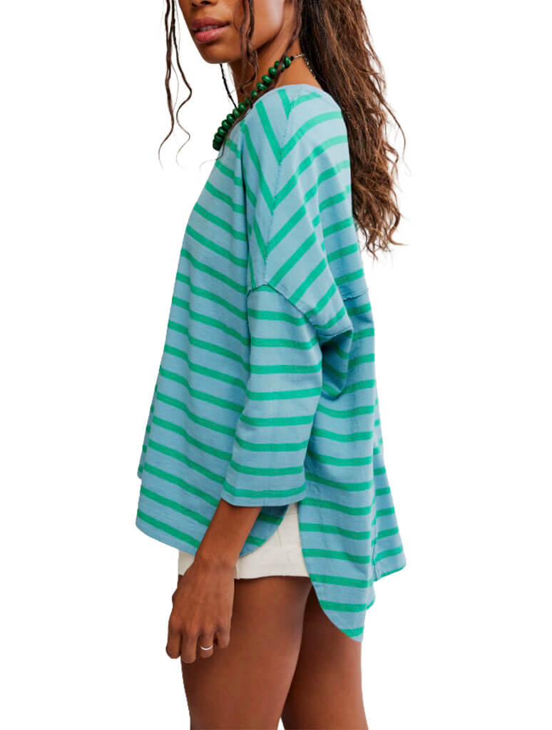 Free People 2 Senses Long Sleeve Top