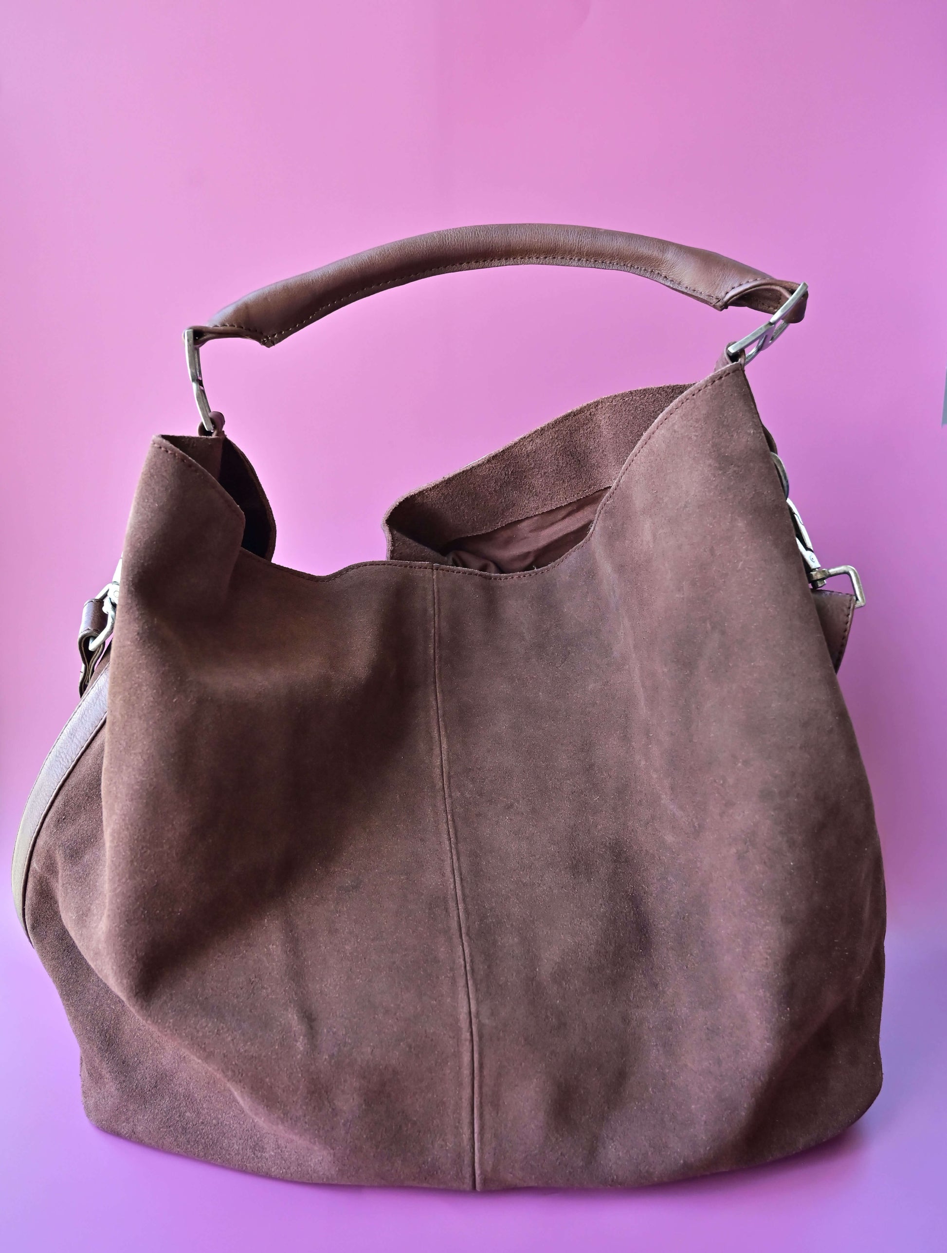 Free People Suzie Suede Slouch Tote